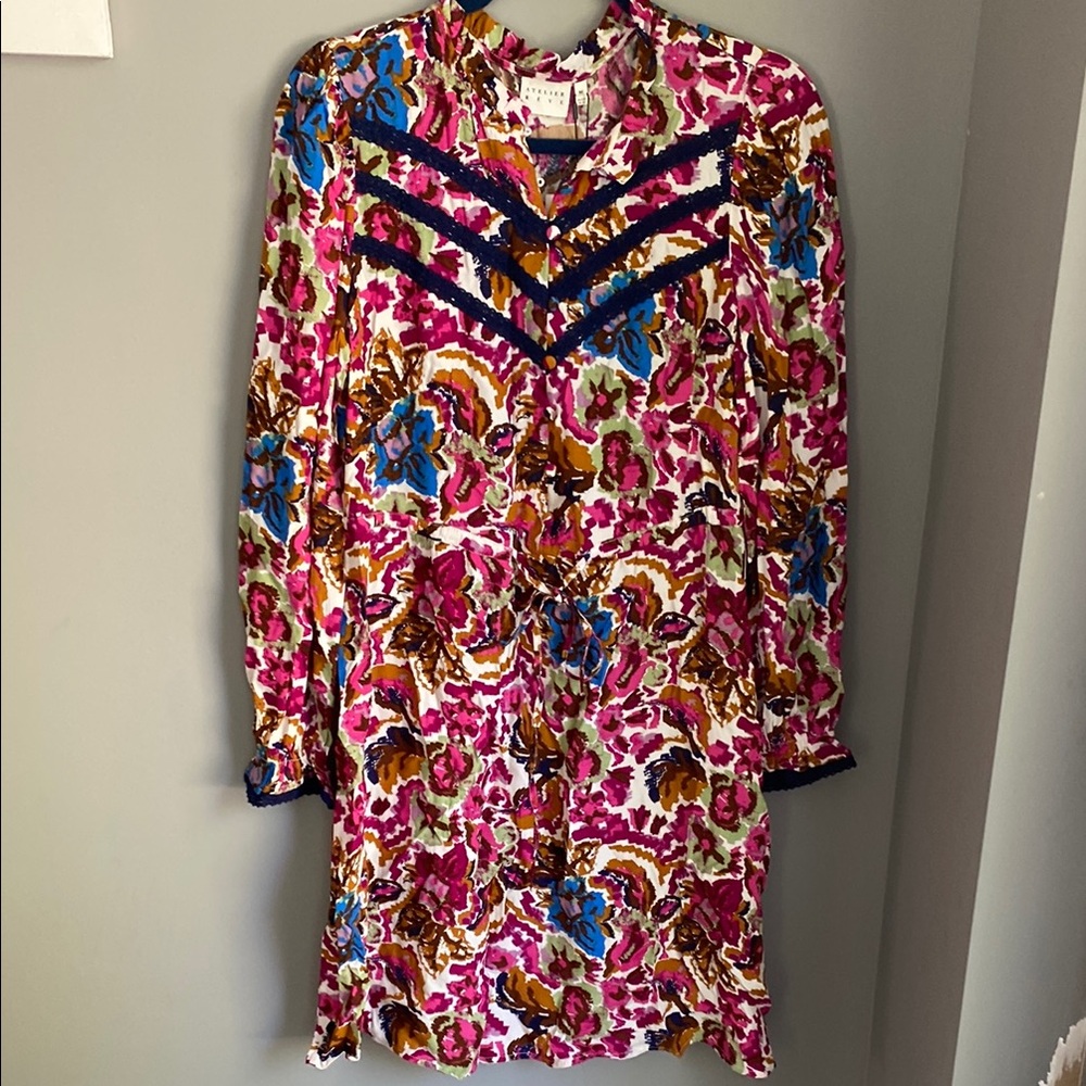 044. BNWT Atelier Reve Floral Long Sleeve Dress